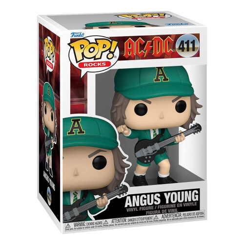Funko Figurine Funko Pop Rocks AC DC Angus Young Grün