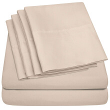 Twin XL Size Bed Sheets 4 Piece 1500 Supreme Collection Fine Brushed Microfiber Deep Pocket Twin XLarge Sheet Set Bedding 1