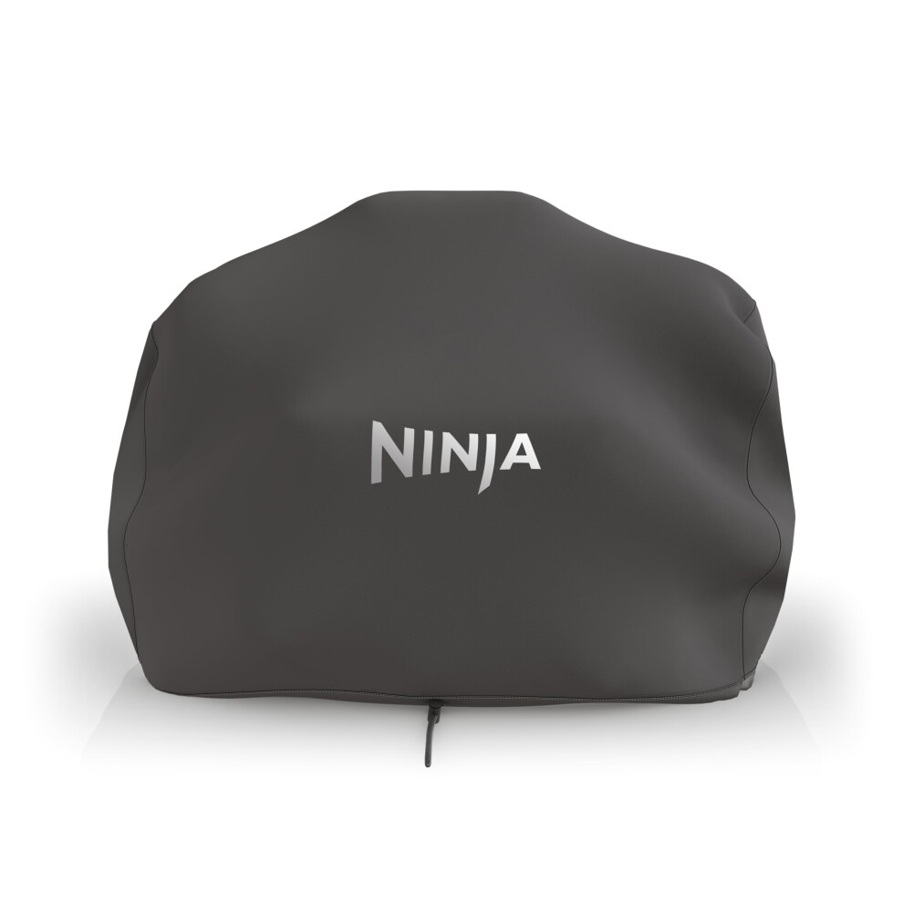 Ninja XSKCOVERXL Woodfire Premium Grill Cover Pro  Compatible with OG800 and OG900 Series  UV  Water Resistant  Elastic Drawstr