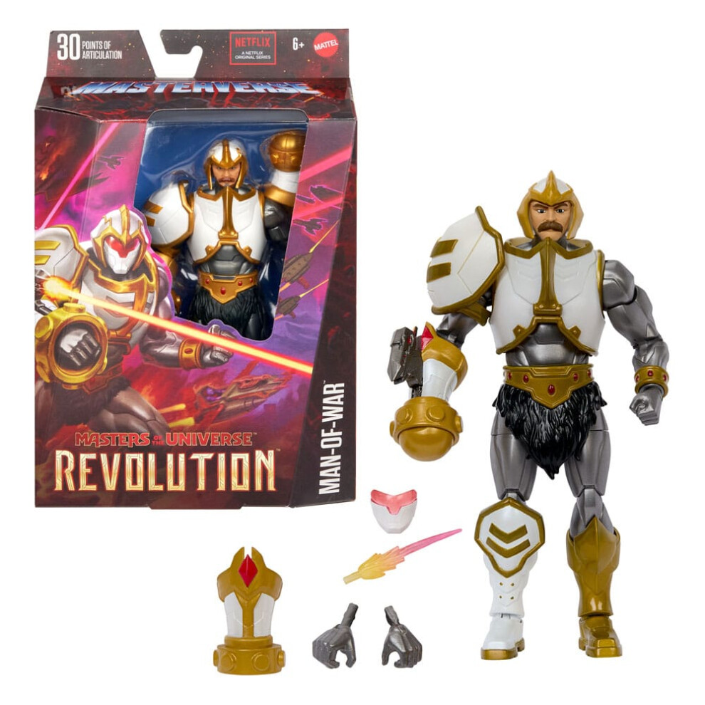 Mattel Motu New Eternia Masterverse Action Figure Man O' War Duncan