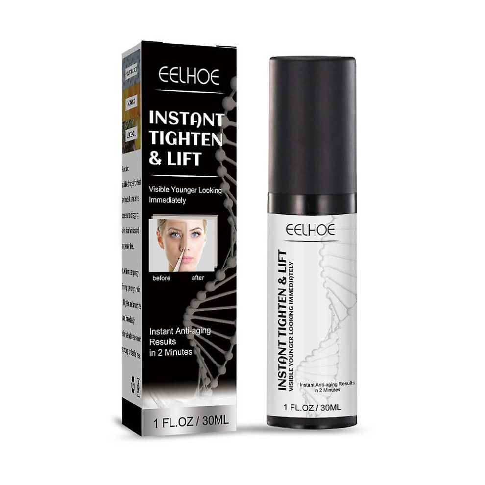 Instant Facelift & Lifting Serum for Face & Eyes - 30ml, Hyaluronic Acid & Vitamin C, Firms Skin, Reduces Wrinkles Up to 12 Hours