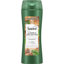 Suave Almond & Shea Butter Moisturizing Shampoo, Hydrating Formula, 12.6 Fl Oz