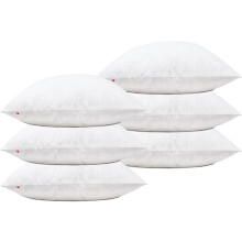 Lancashire Textile Duck Feather 12 x 16 Pack of 6 Cushion Pads