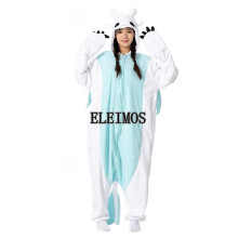 (As shown picture 2, S Fit 145-158cm) Kigurumi Onesie Cartoon Tothless Pajamas For Adult Women Men Animal Pyjamas Homewear Halloween Cosplay Party Costume