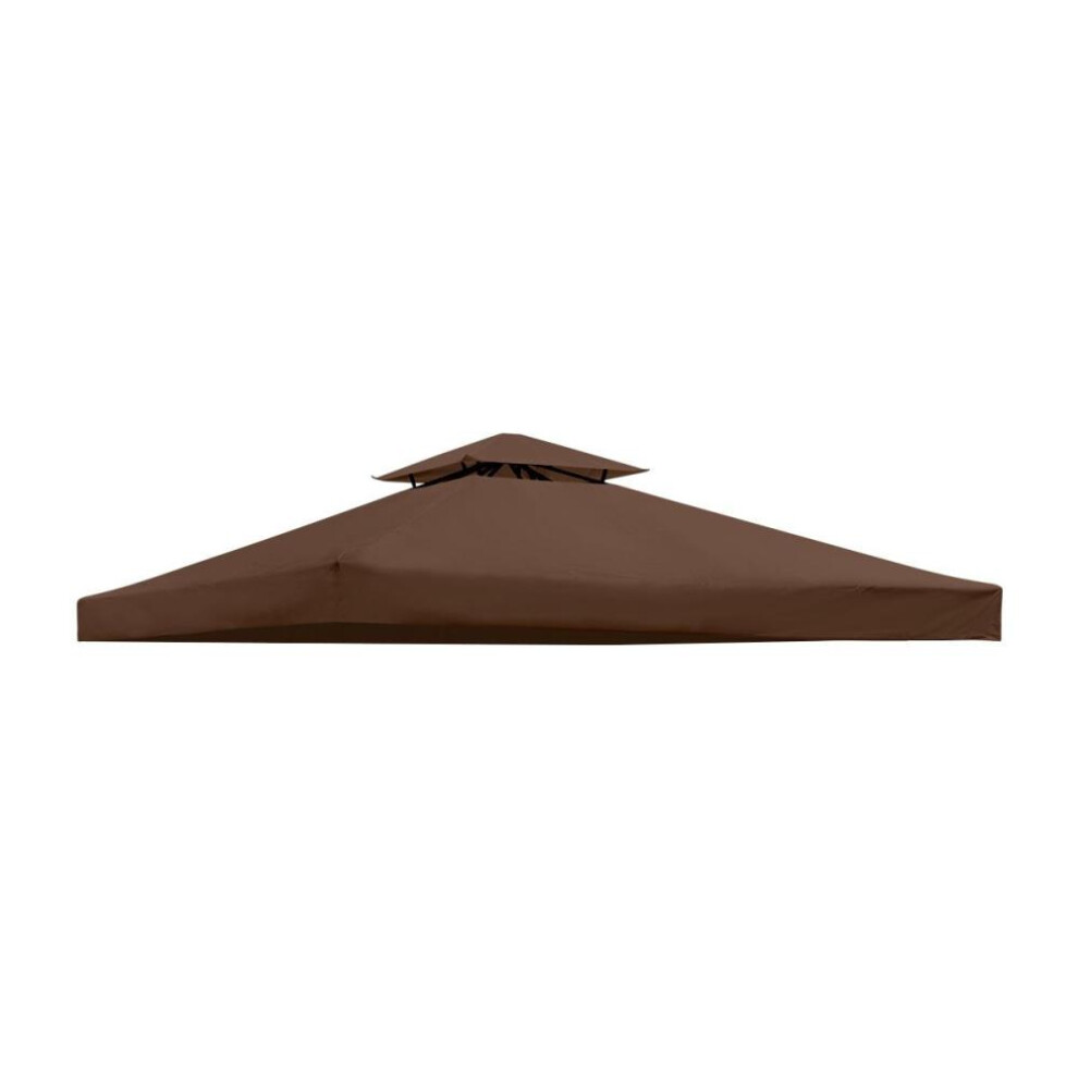 (brown) Replacement Canvas For Gazebo Tent 3 X 3 M Dark Green