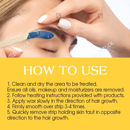 Gigi Microwave Sensitive Tweezeless Wax - 1Oz 2
