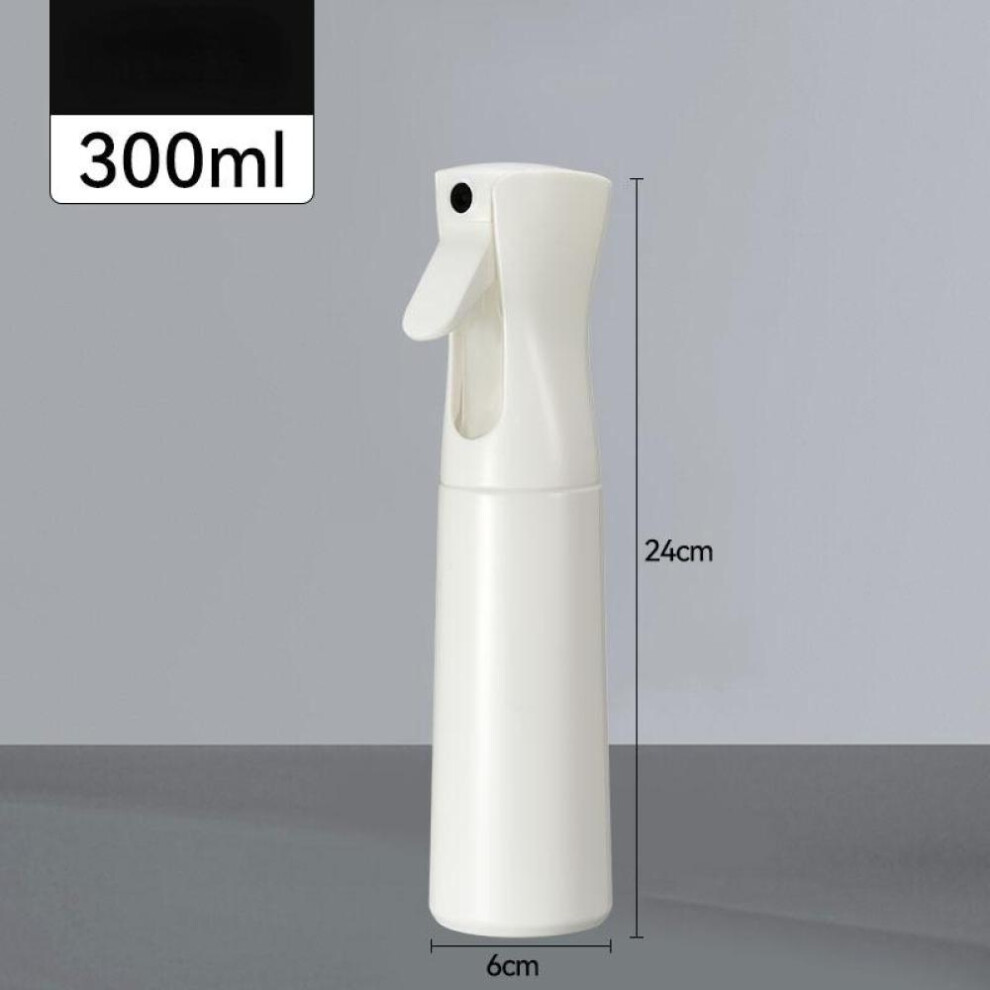 (white) 300ML High Pressure Spray Bottles Refillable Bottles Mist Watering Can Salon Barber Water Sprayer