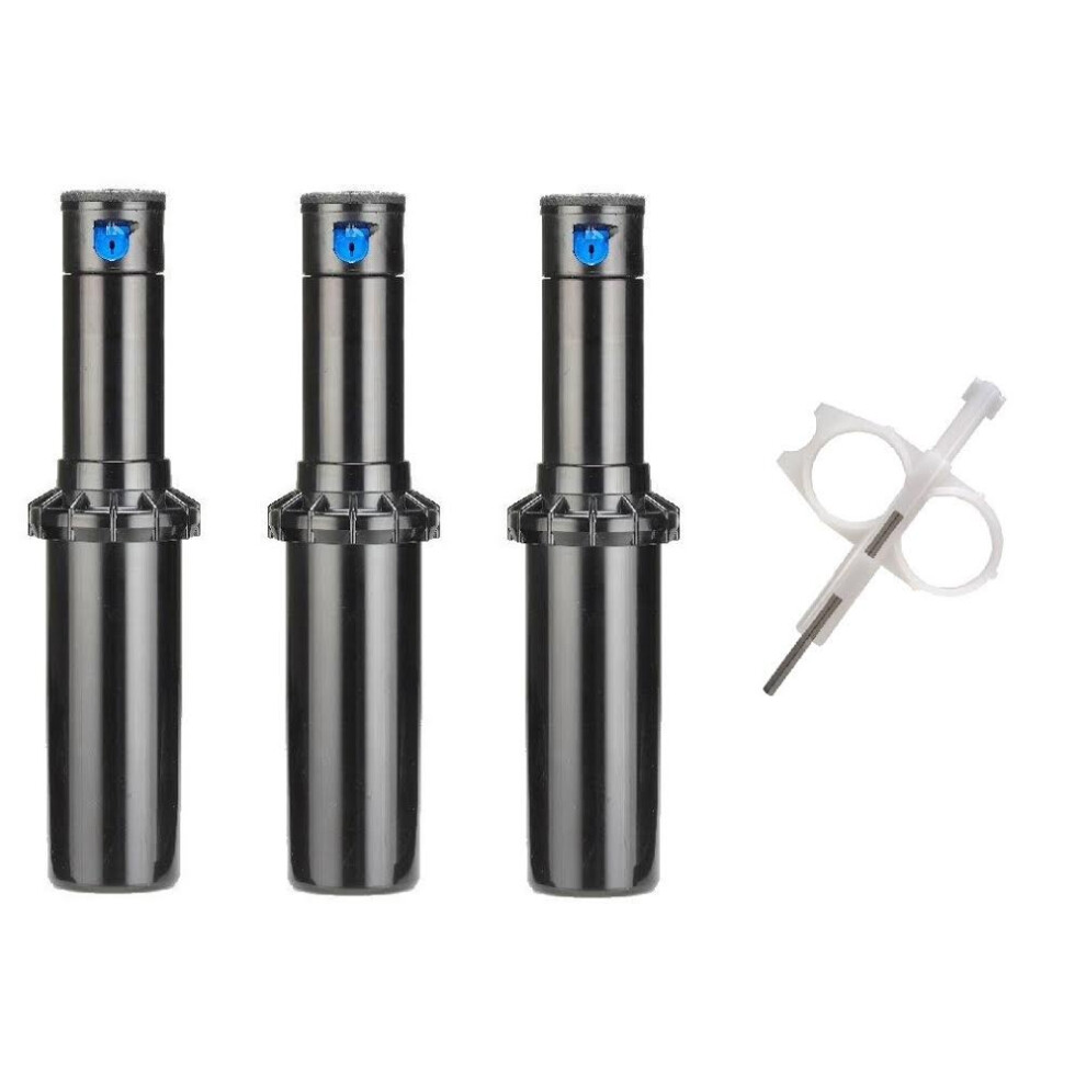 Hunter PGP Ultra Rotor Sprinkler Heads  3 Pack  Includes Adjustment Tool