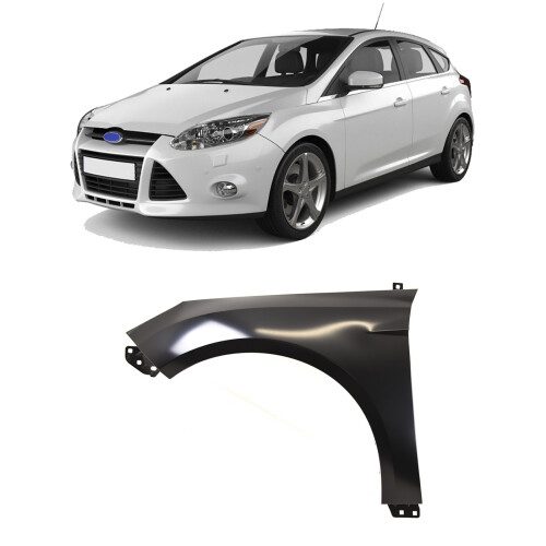 Ford Focus 2011-2018 Front Wing Primed Passenger Side  1