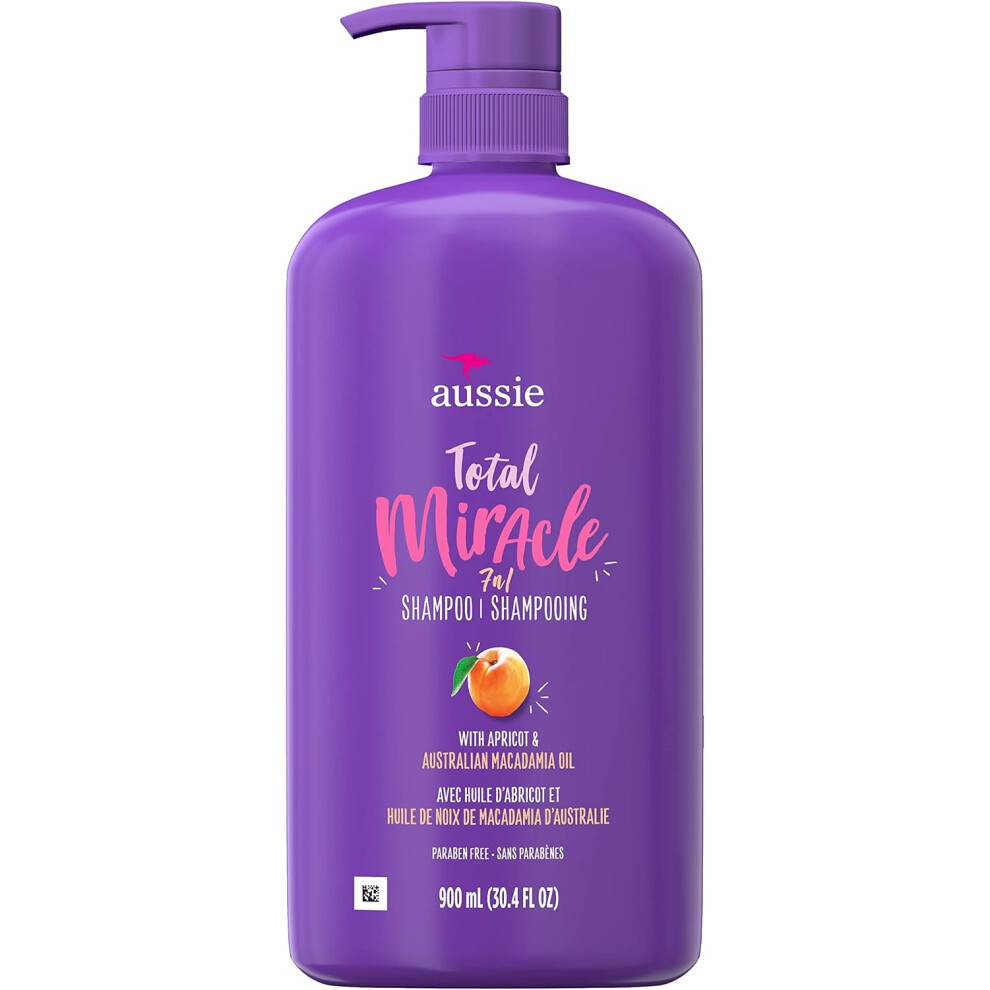 Aussie Total Miracle Shampoo - 30.4Fl.Oz (Pack of 4)