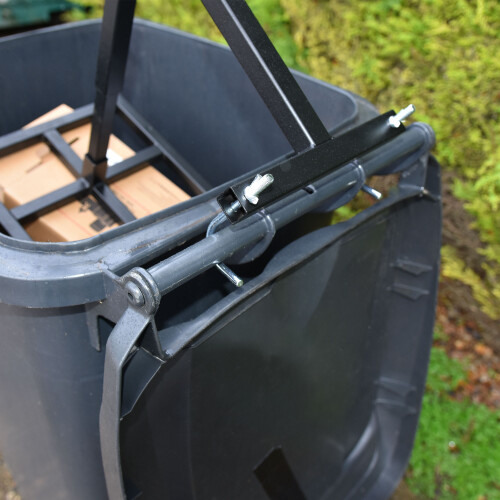 Wheelie Bin Compactor Manual Rubbish Press General Waste 240L 2