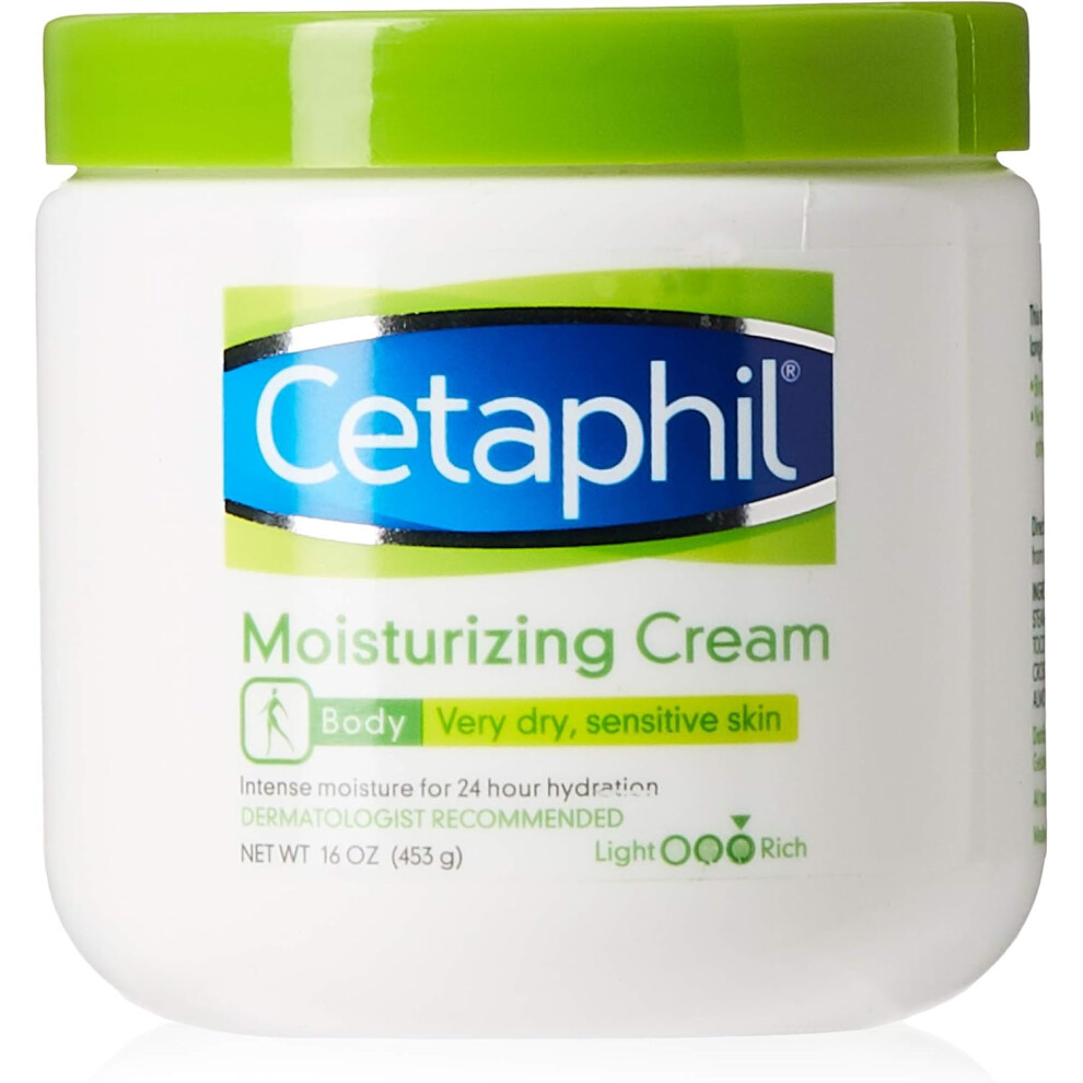 Cetaphil Body Dry Sensitive Skin Moisturizing Cream - 16 Oz