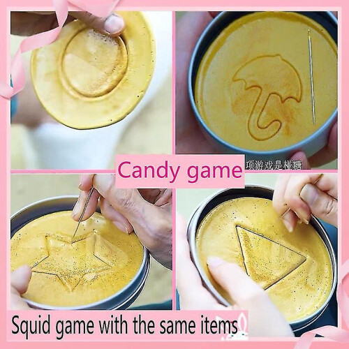 Halloween Squid Game Biscuits,sugar Pie, Candy Party Squid Game (edible) 2
