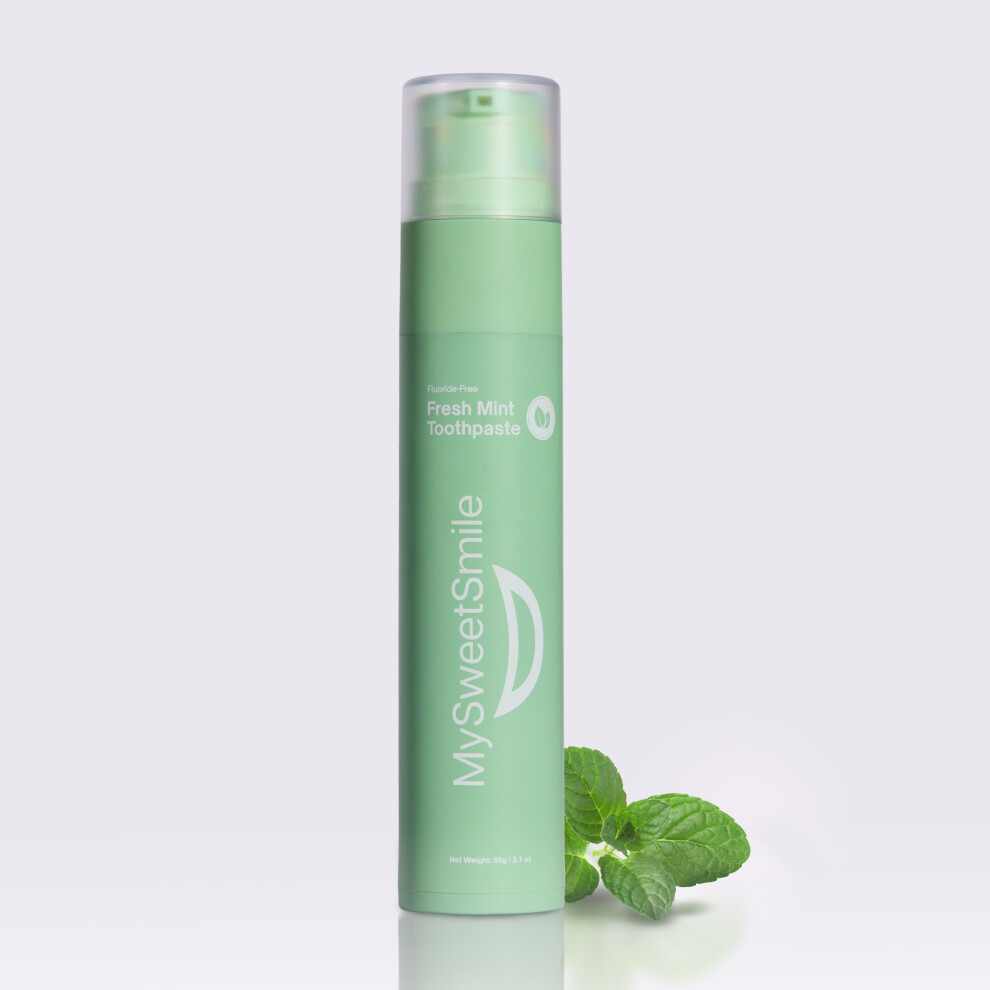 Mysweetsmile Fresh Mint Toothpaste - Fluoride Free Formula