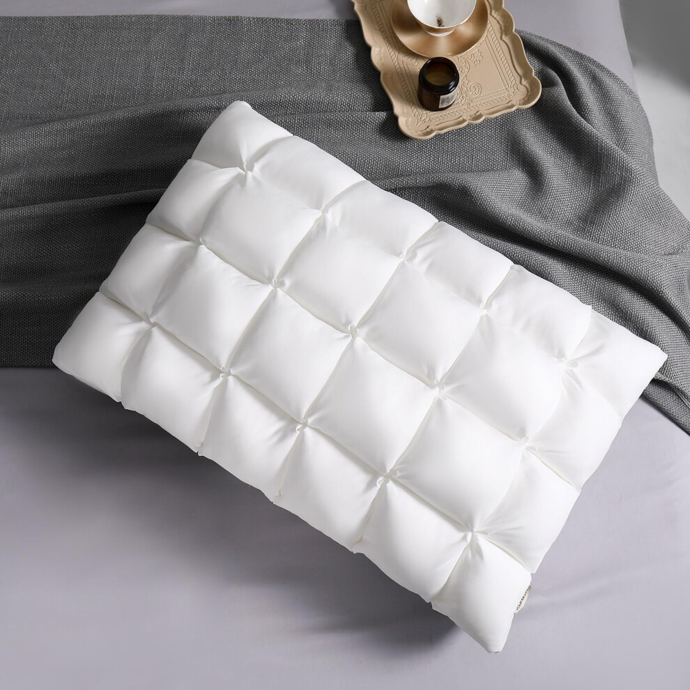 YOUR MOON Oreillers moelleux Queen Size pour dormir Oreillers de lit moelleux en duvet alternatif Oreillers en gel d'h   tel de luxe pour dormir su