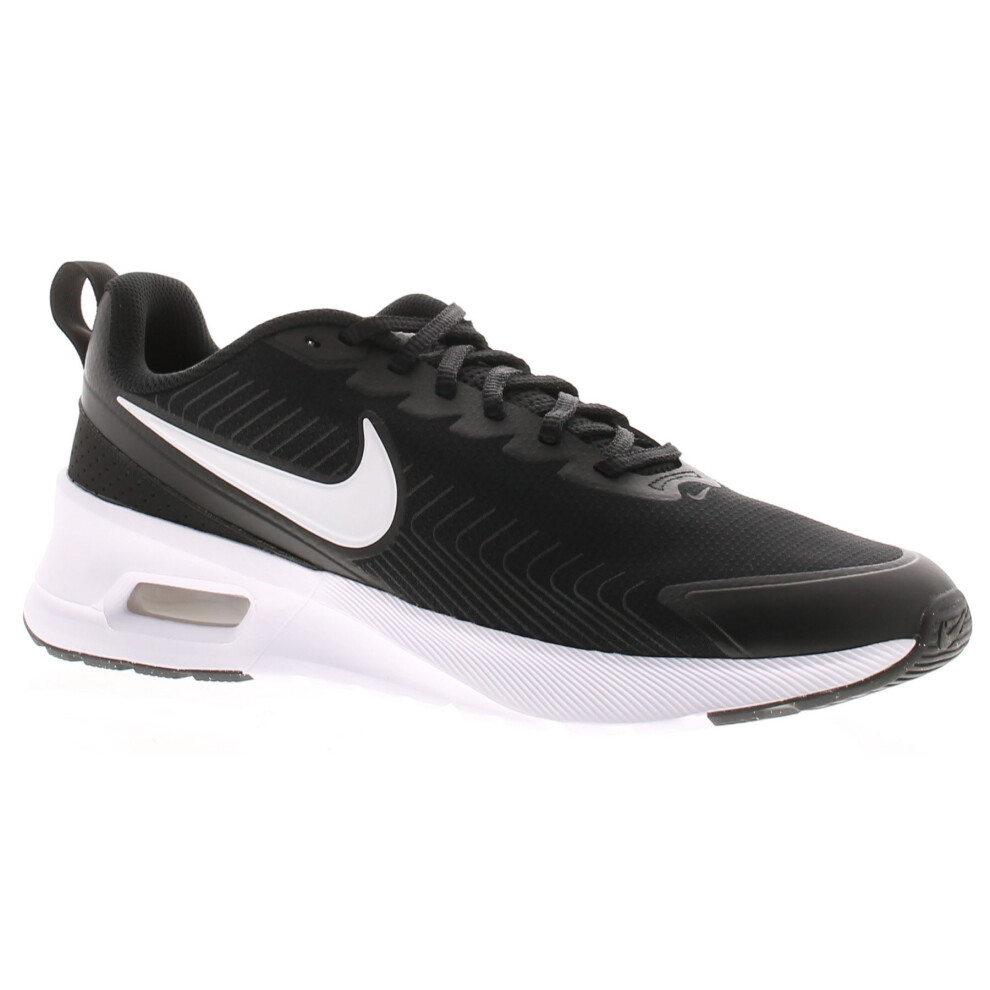 (Black, 7.5 (Adults')) Nike Womens Running Trainers Air Max Nuaxis Lace Up black UK Size