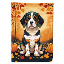 Caroline's Treasures DAC1014GF Beagle Fall Garden Flag Mailbox Flag Decorative Yard Flag Banner Outside Patio Artwork Yard Flower Beds Garden Size