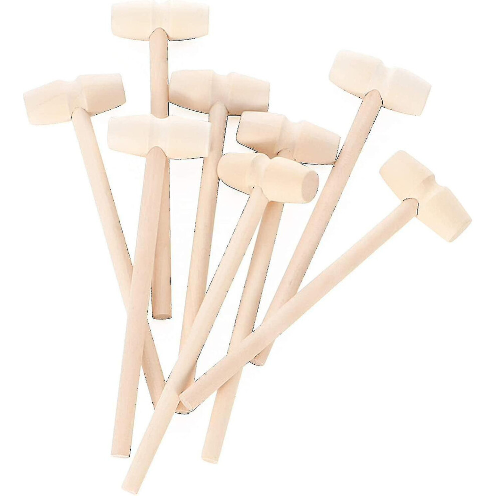 30 Pcs Wooden Hammers For Chocolate, Mini Breakable Heart Hammer Mallet For Chocolate Smash-able Hea-image-OPC-PFS9F7P-NEW