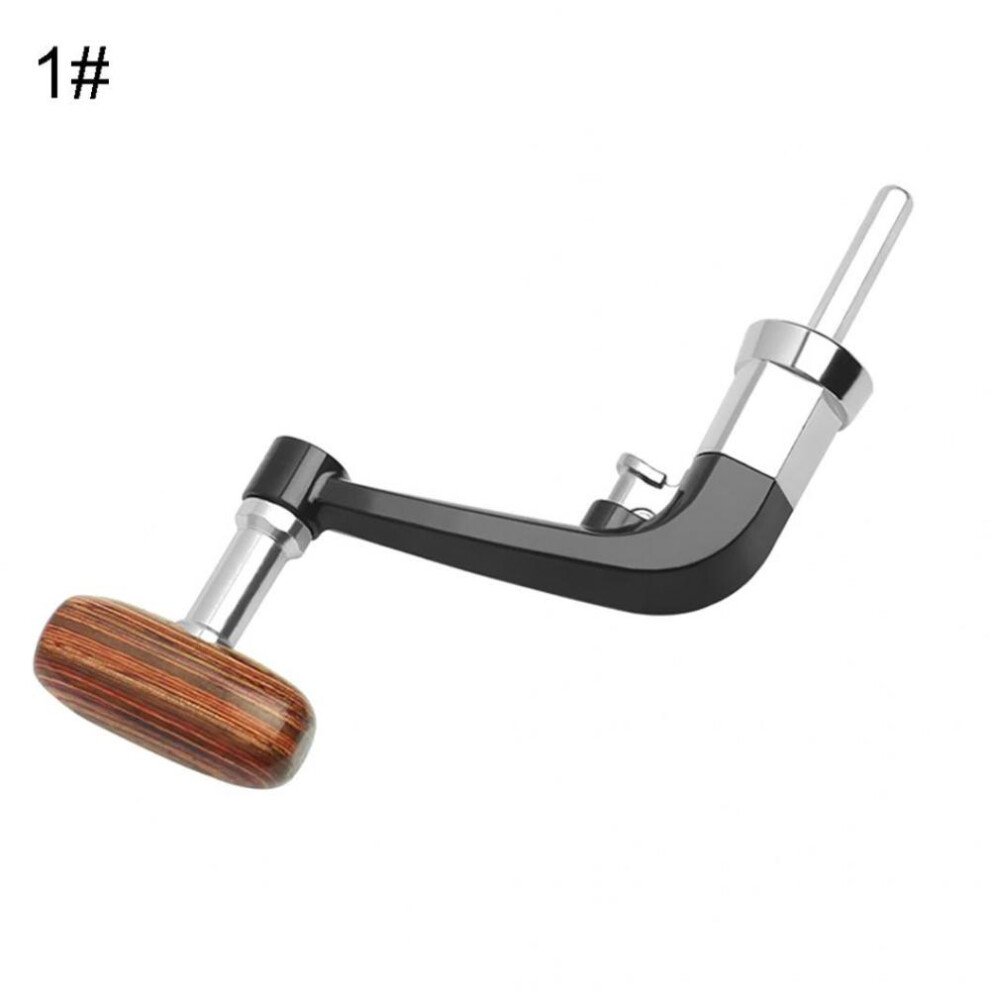 Foldable Fishing Reel 1000-6000 Spinning Wheel Metal Wooden Handle Rocker Arm