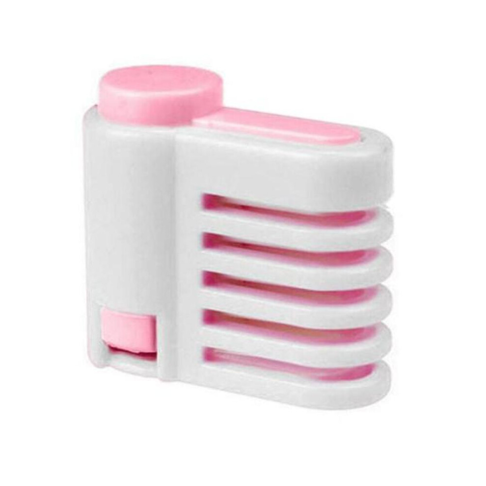(white,pink) Diy 5-layer Cutting Fixator Bread Cake Slicer Cutter Toast Leveler Kitchen Tool