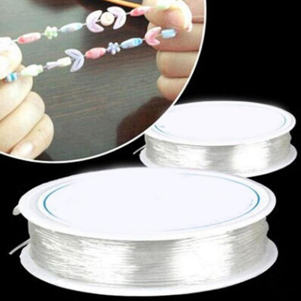 (0.5 mm) Stretchy Spool Elastic String Beading Cord Jewelry Handmade Crafts Accessory