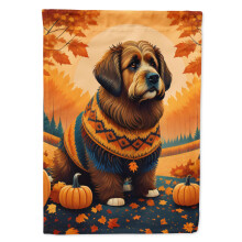 Caroline's Treasures DAC1028GF Briard Fall Garden Flag Mailbox Flag Decorative Yard Flag Banner Outside Patio Artwork Yard Flower Beds Garden Size