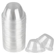 50 Pack Grow Domes Replacement Grow Dome Caps Compatible with AeroGarden Plant Covers for Hydroponic Growing System