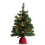 Small Pre-Lit Christmas Tree 2ft With 20 Warm White LEDs & Stable Cement Base 2