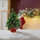 Small Pre-Lit Christmas Tree 2ft With 20 Warm White LEDs & Stable Cement Base 8