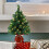Small Pre-Lit Christmas Tree 2ft With 20 Warm White LEDs & Stable Cement Base 11