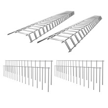 Dig Defence - Placa de Puerta Original - Relleno de Huecos en Vallas Subterráneas, Antidig para Perros - 2 Pack con Barrera para Animales SM/MD