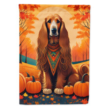 Caroline's Treasures DAC1002GF Afghan Hound Fall Garden Flag Mailbox Flag Decorative Yard Flag Banner Outside Patio Artwork Yard Flower Beds Garden