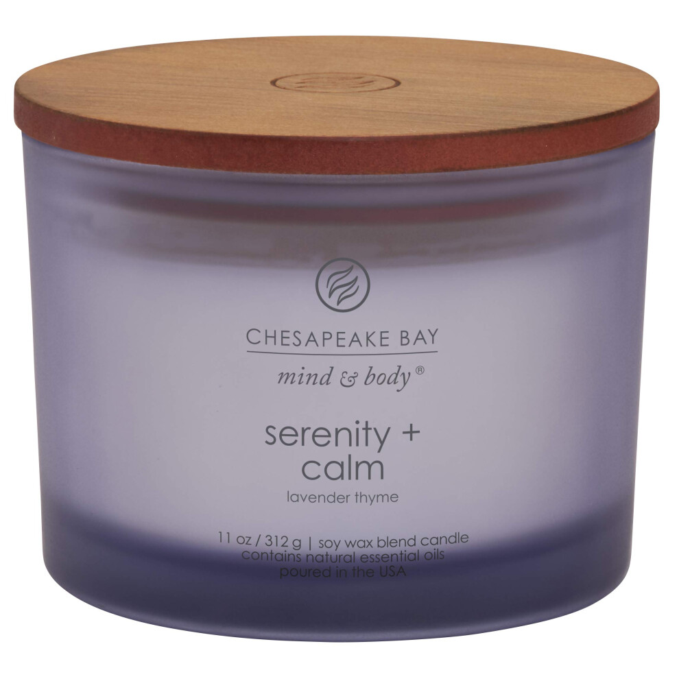 Bougie parfum   e Chesapeake Bay Candle S   r   nit    + Calme (Lavande Thym) Table basse D   coration d'int   rieur