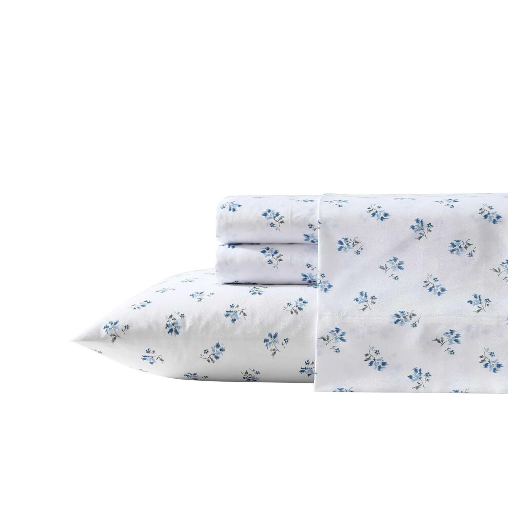 Wrangler  Sheet Set  Breathable  Wrinkle Resistant Bedding  Includes Matching Sham  Pillowcase  Floral Home Decor Sketchy Di
