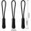 10 Pcs Zipper Pull Tab Replacement Metal Zipper Extender Handle Fixer Zipper 4