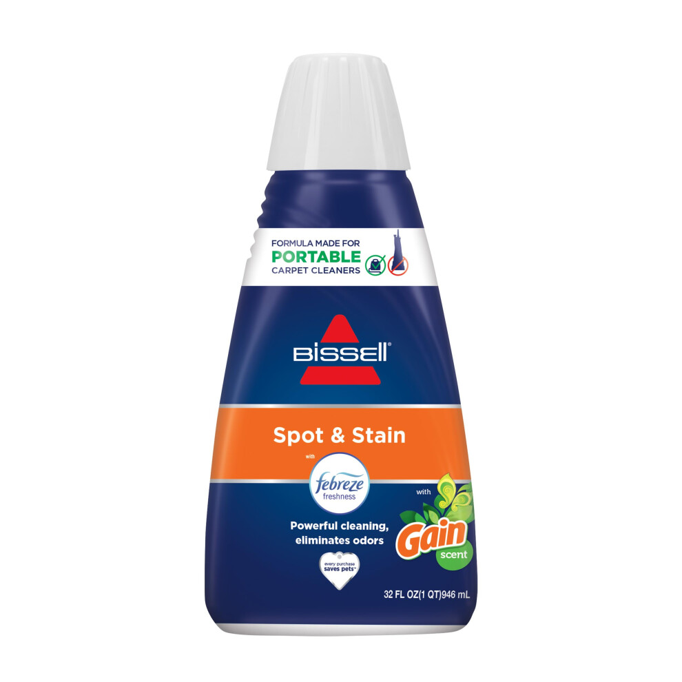 BISSELL Spot  Stain with Febreze  Gain Original Scent Formula for Little Green Devices  Portable Carpet Cleaners 3968