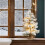 2ft Swony White Mini Christmas Tree Xmas Table Decoration with Base, LED Lights 11