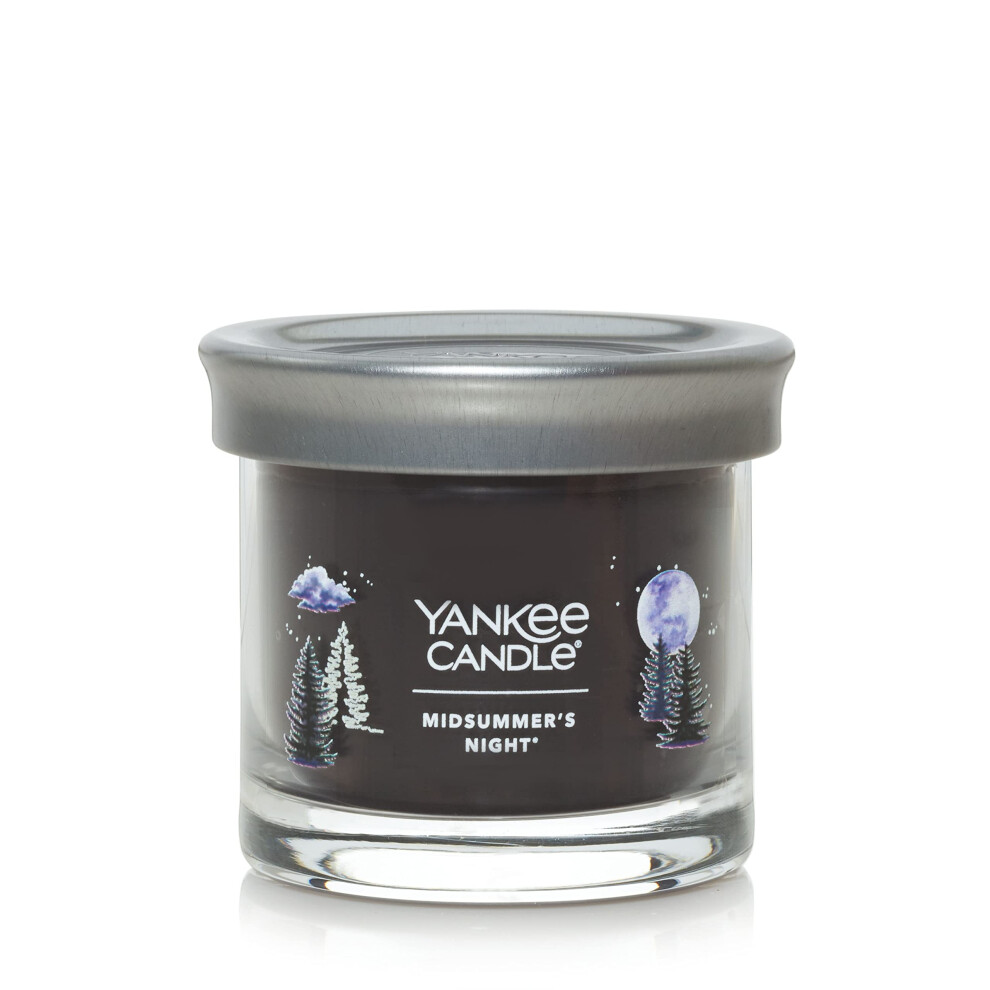 Yankee Candle MidSummers Night Scented  Signature 43oz Small Tumbler Single Wick Candle  Over 20 Hours of Burn Time