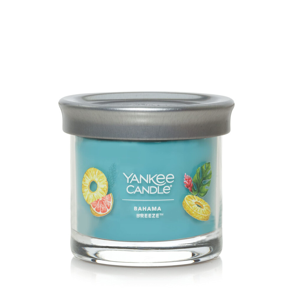 Yankee Candle Bahama Breeze Scented  Signature 43oz Small Tumbler Single Wick Candle  Over 20 Hours of Burn Time