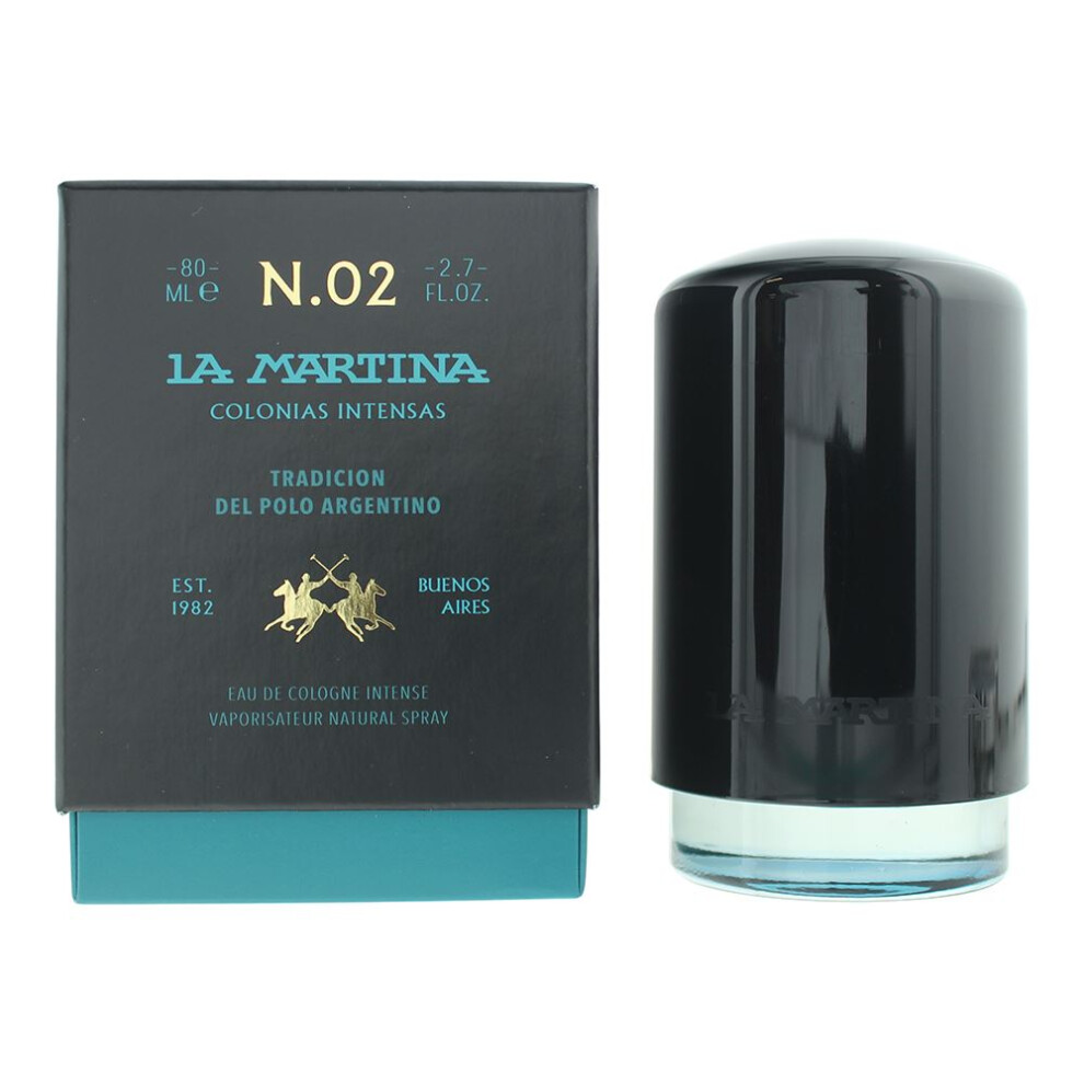 La Martina Blue Gardenia Intense Eau De Cologne 80Ml