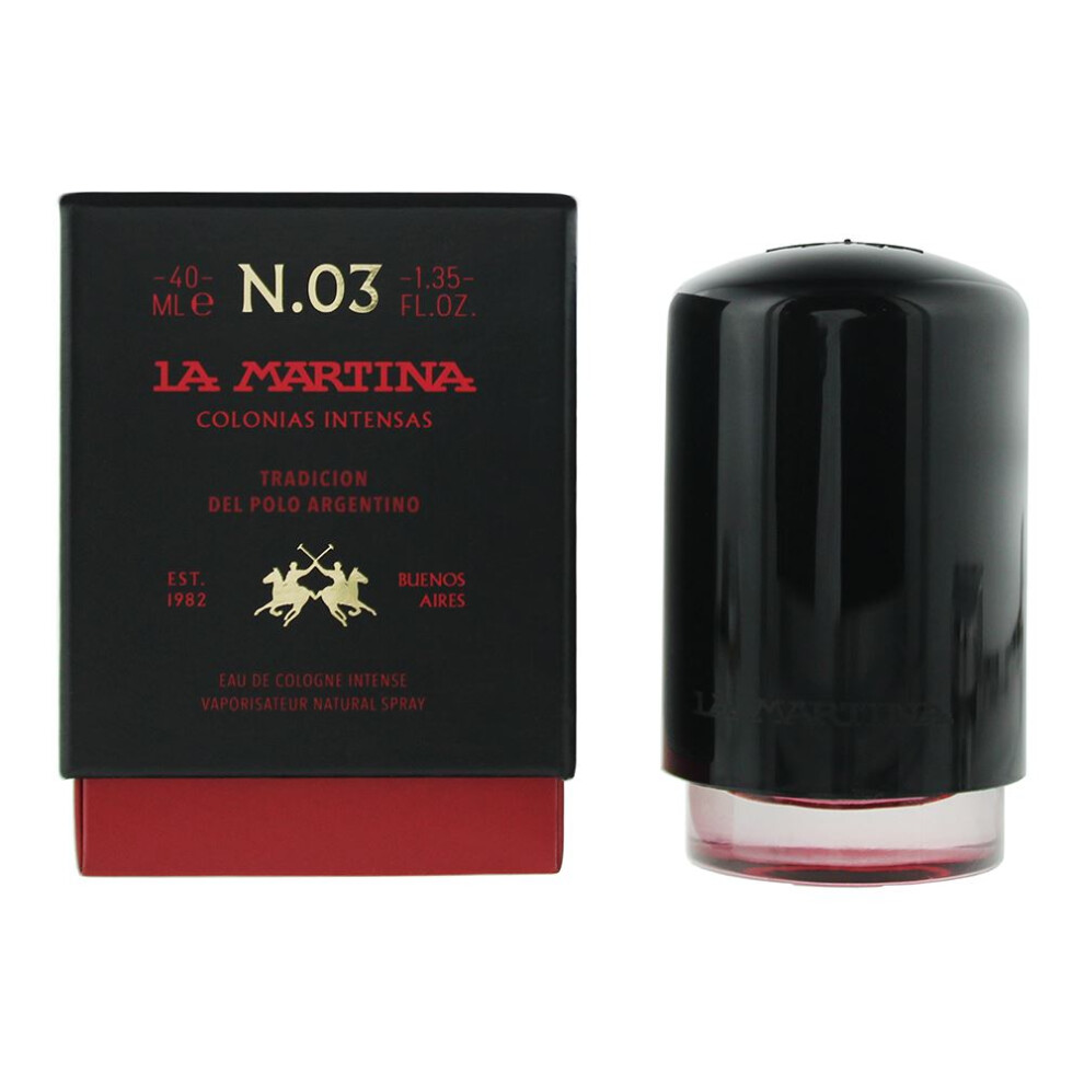 La Martina Nude Amber Intense Eau De Cologne 40Ml