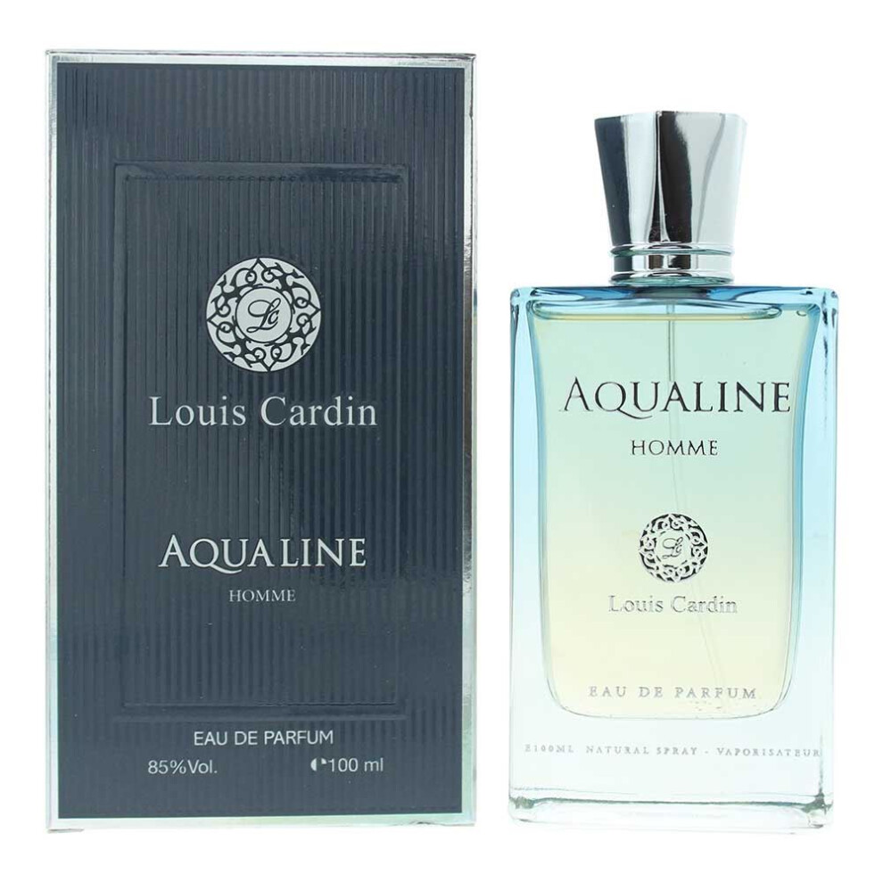 Men's Louis Cardin Aqua Line Homme Eau De Parfum Lavender/Amber/White 100Ml - Image 7