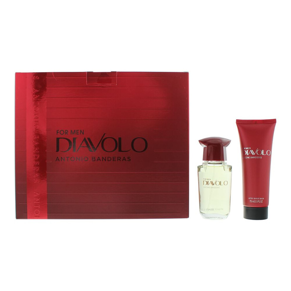 Antonio Banderas Men's Amber Diavolo 2 Piece Gift Set: Eau De Toilette 50Ml - Aftershave Bal - Image 9