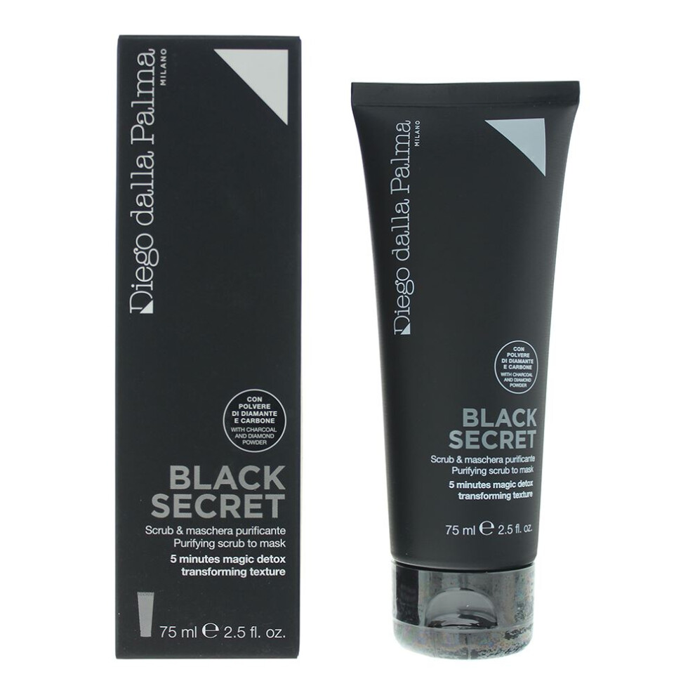 Diego Dalla Palma Black Secret Purifying Scrub To Mask 75Ml