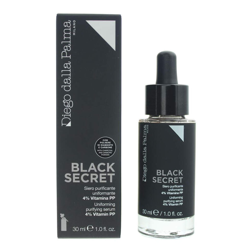 Diego Dalla Palma Black Secret Uniforming Purifying Serum 30Ml