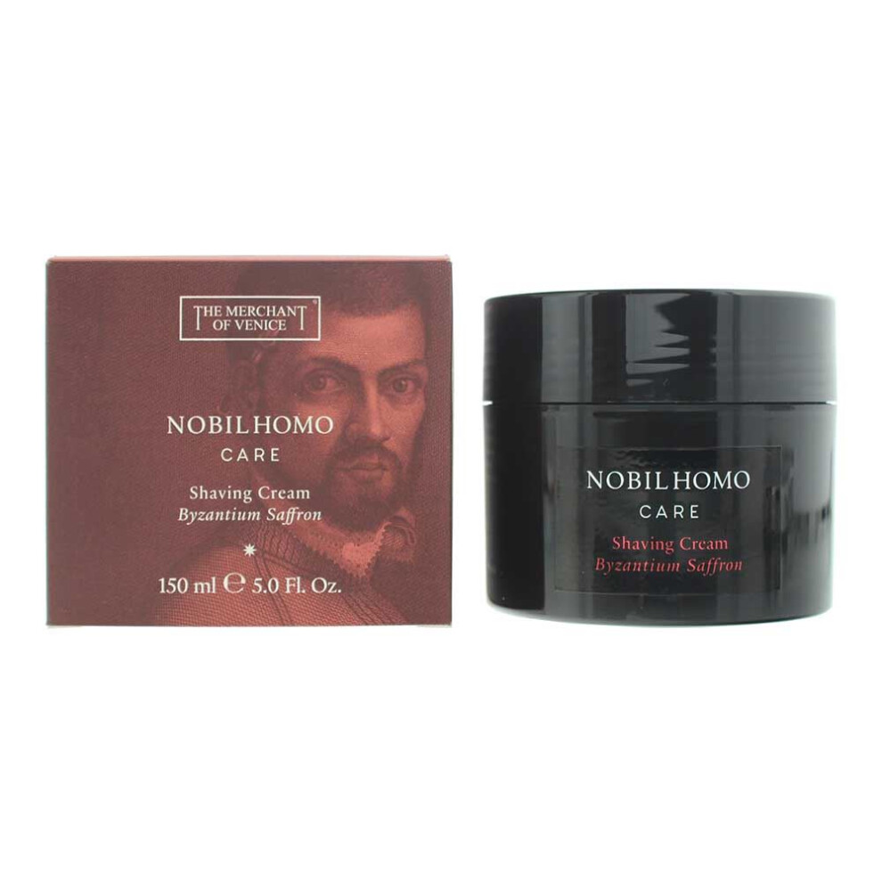 The Merchant Of Venice Cream Nobil Homo Care Byzantium Saffron Shaving 150Ml