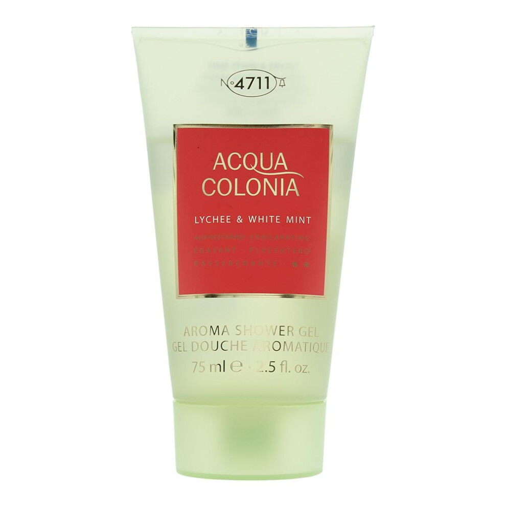 Photos - Shower Gel 4711 Acqua Colonia Lychee & White Mint  75ml 