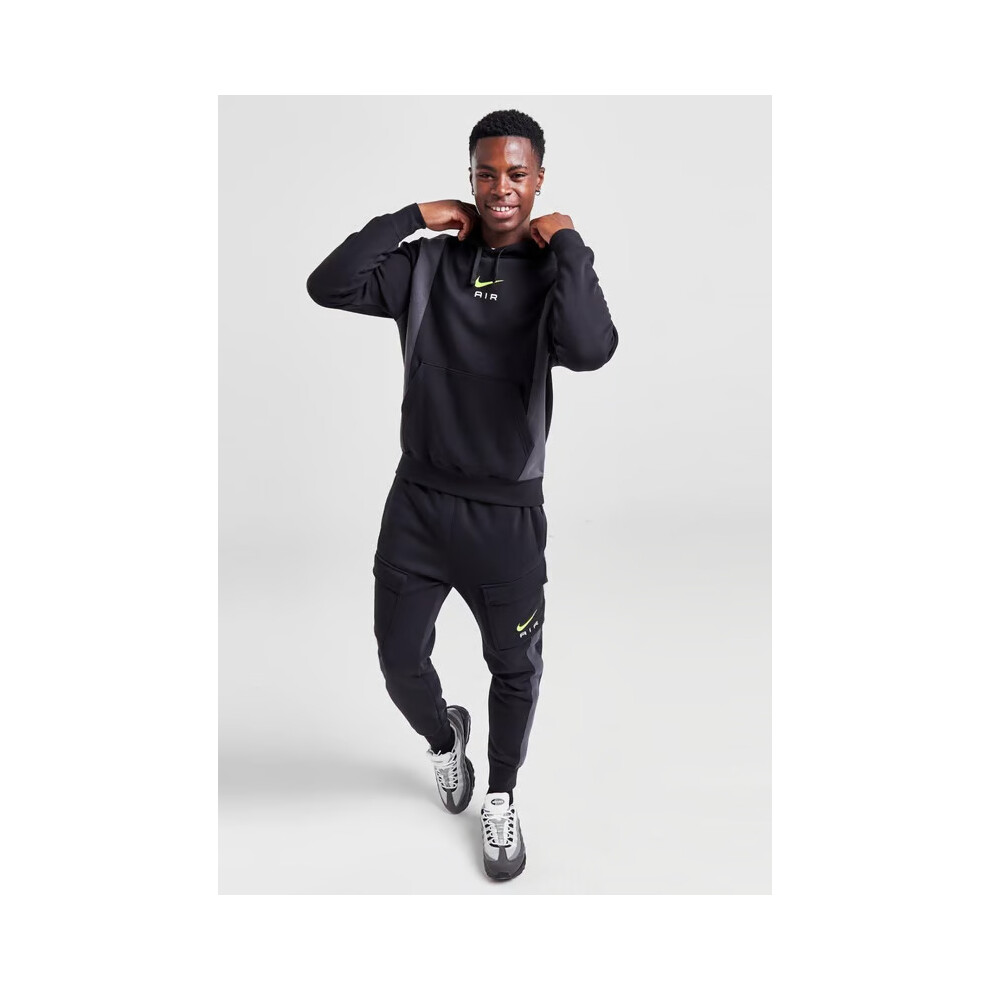 (Large) Nike Air Mens Panel Black Tracksuit