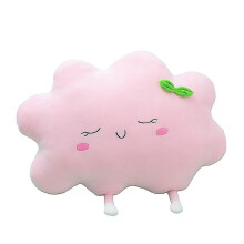 (Pink Cloud, S) Cartoon Pillow Sun Cloud Pillow Soft Car Cushion Stuffed Plush Toy Creative Home Decor