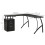 Homcom HOMCOM L-Shaped Corner PC Desk Table w/ Drawer Home Office Workstation, Black 3